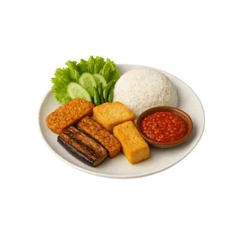 Lalapan Tahu Tempe