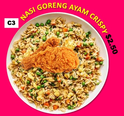 NASI GORENG AYAM CRISPY