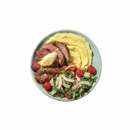 Rump Steak (Mashed Potatoes / Mini Bowl Salad)
